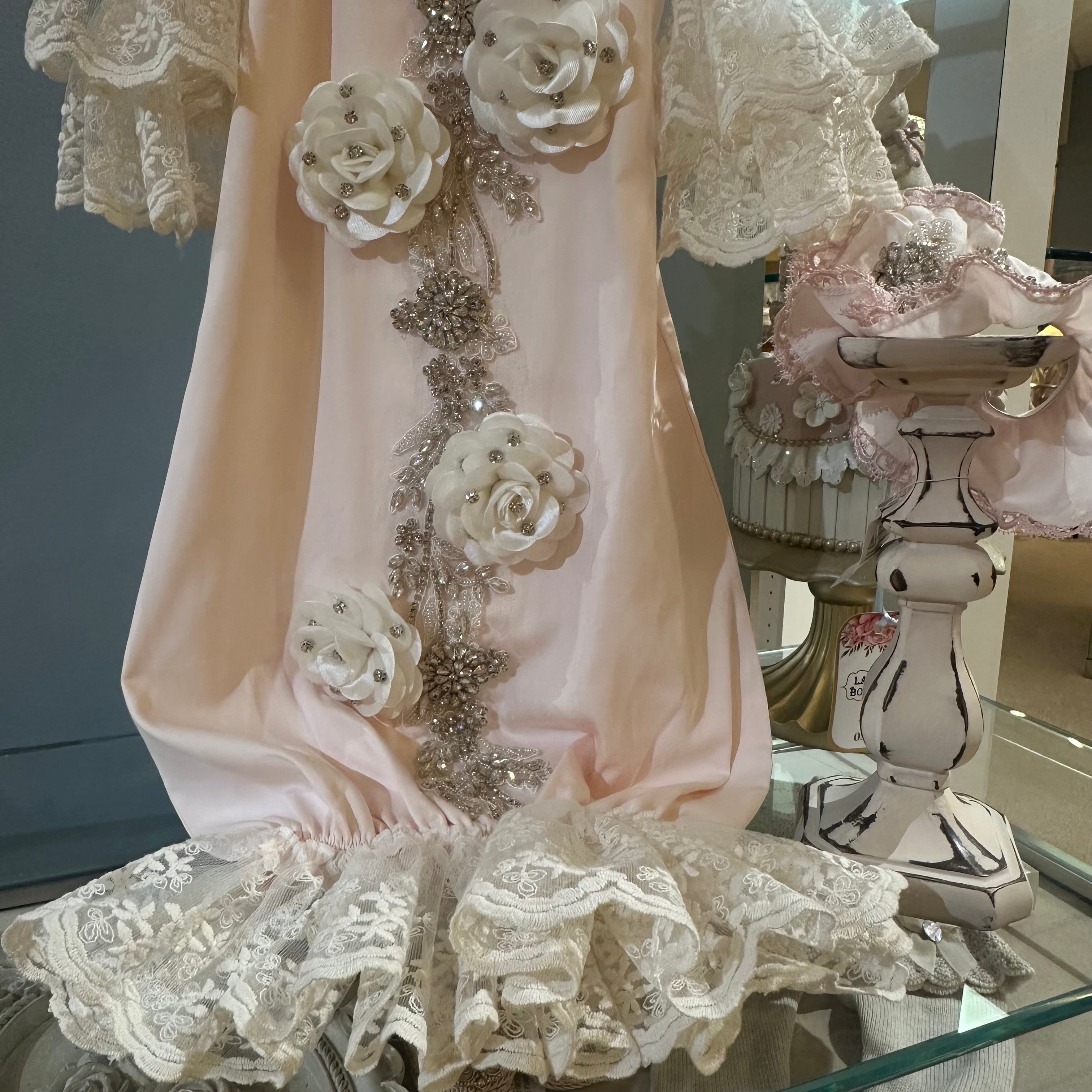 Stone and Flower Gown